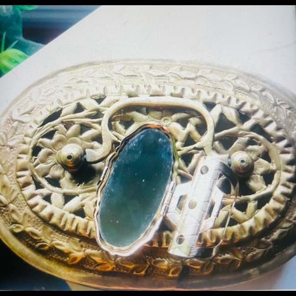 Vintage ring “looking glass mirror “ - Picture 4 of 6